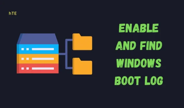 Hoe Windows Boot Log in te schakelen en te vinden