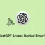 ChatGPT アクセス拒否エラー 1020 を修正する方法