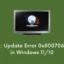 Como corrigir o erro de atualização 0x800706b5 no Windows 11/10
