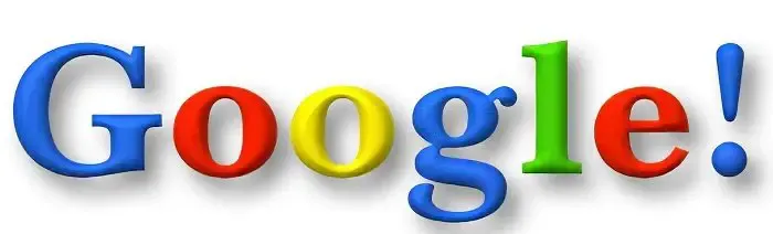 Oud Google-logo