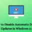 Automatische stuurprogramma-updates uitschakelen in Windows 11