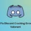 Hoe Discord Crashing Error 404 in Valorant te repareren