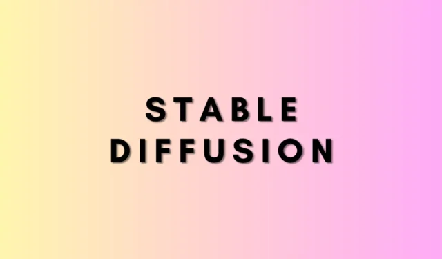 Come installare Stable Diffusion su Windows [aprile 2023]