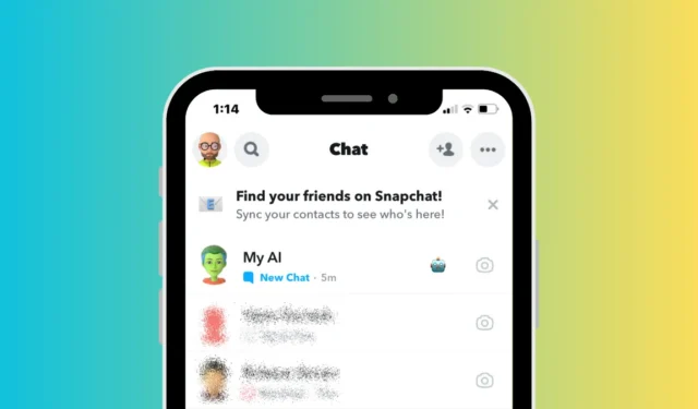 So schalten Sie My AI von Snapchat ein