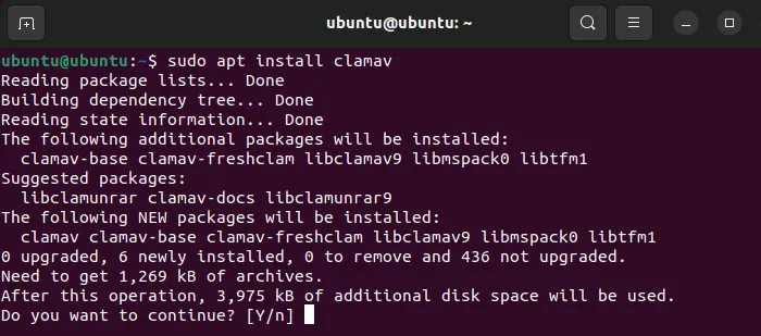 Linux ウイルス ターミナル
