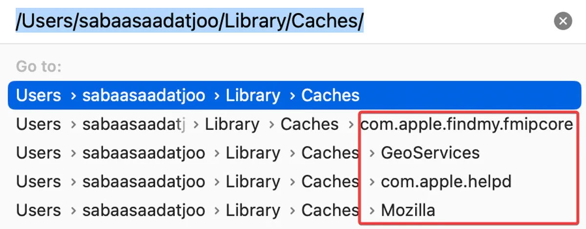 Mac Cacheselect Apps Cache Folders