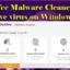 McAfee Malware Cleaner verwijdert virussen op Windows-pc