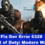 Fix Dev Error 6328 op Call of Duty: Modern Warfare
