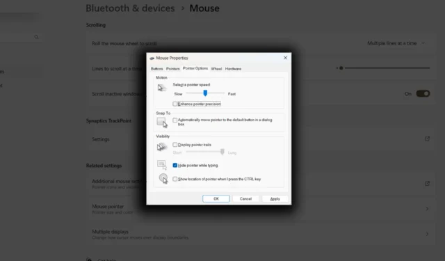 Windows 11：鼠標靈敏度不斷變化？這是修復
