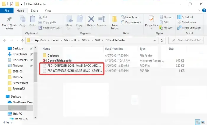 Teams、Excel、OneDrive でファイルをロックしようとしている不明なエラー