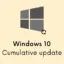 KB5025228 は Windows 10 1607 を OS ビルド 14393.5850 に更新します