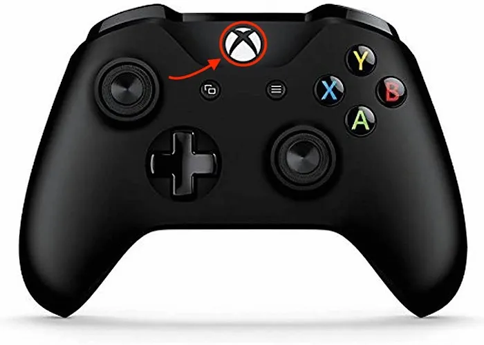 Controlador de botão do Xbox