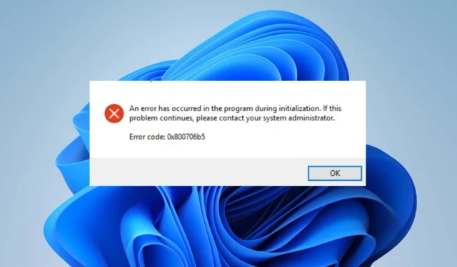 0x800706b5 Windows Update-Fehler: 4 Möglichkeiten, ihn zu beheben