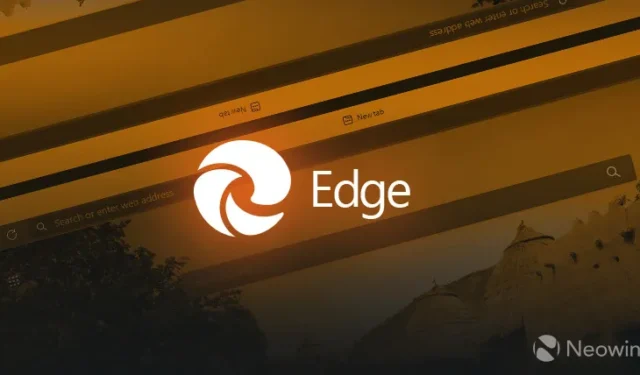 Microsoft는 Edge 사이드바에서 재주문 버튼을 테스트하고 있습니다.