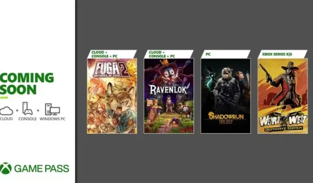 Xbox Game Pass gagne Redfall, Ravenlok, Shadowrun Trilogy et plus en mai