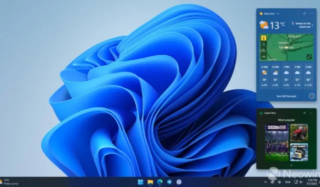 A Microsoft planeja adicionar um dos recursos mais solicitados aos Widgets do Windows 11