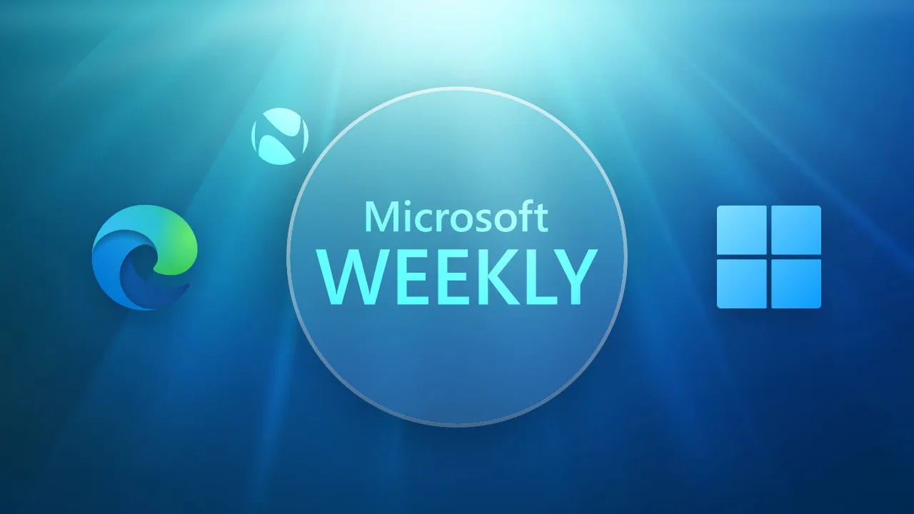 Ein Microsoft Weekly-Logo