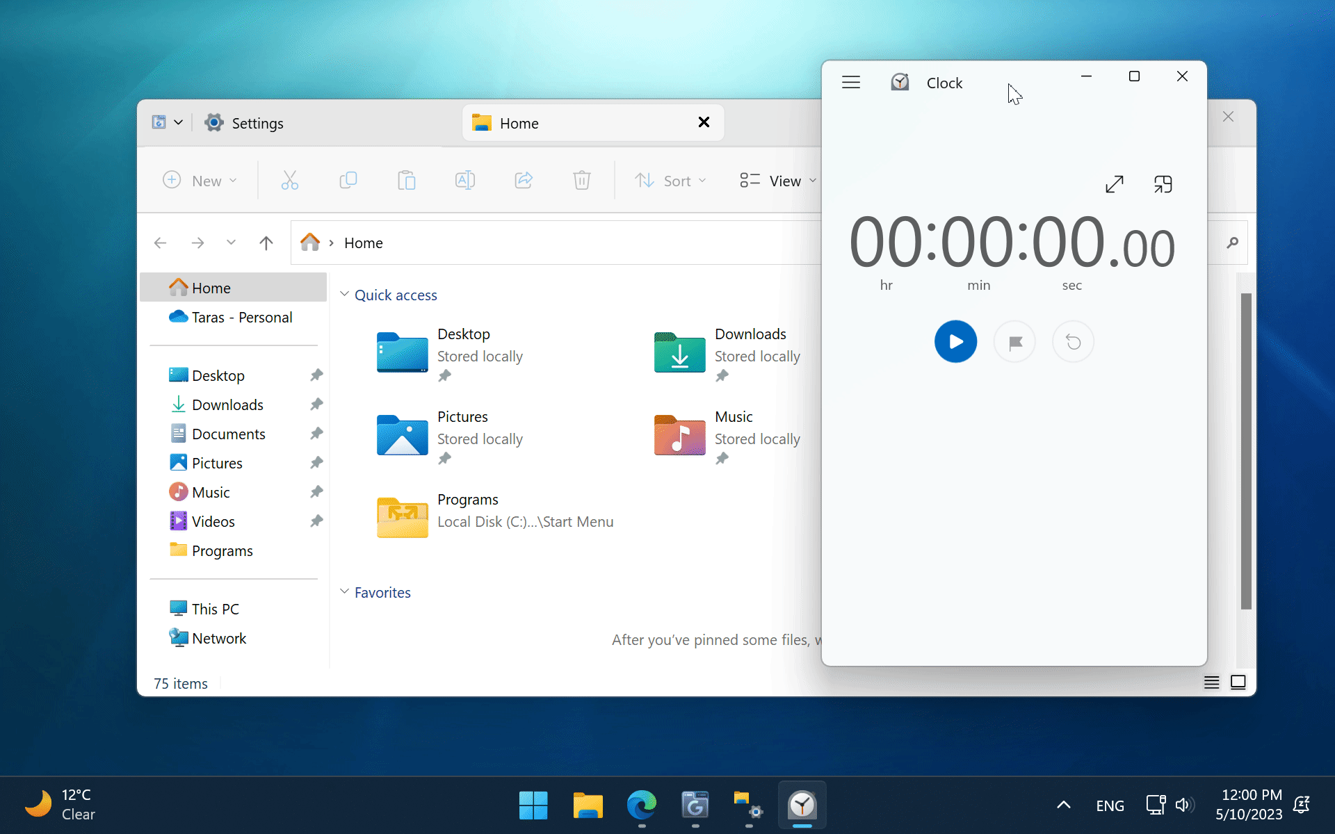 Windows 11 運行 Groupy 2 的屏幕截圖