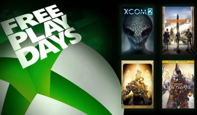 The Division 2, XCOM 2 et deux jeux Warhammer rejoignent les Xbox Free Play Days ce week-end
