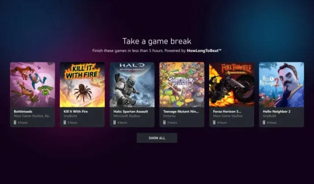 L’application Xbox de Microsoft pour Windows ajoute des améliorations aux cartes de jeu et plus encore avec la dernière mise à jour