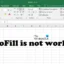 自動填充在 Excel 中不起作用 [修復]
