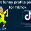 TikTok用の面白いプロフィール写真