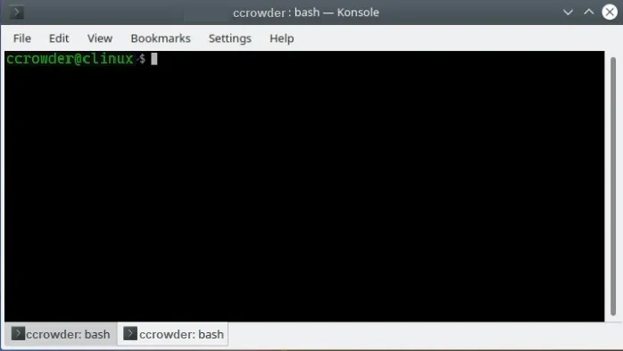 Melhores emuladores de terminal para Linux Konsole 1
