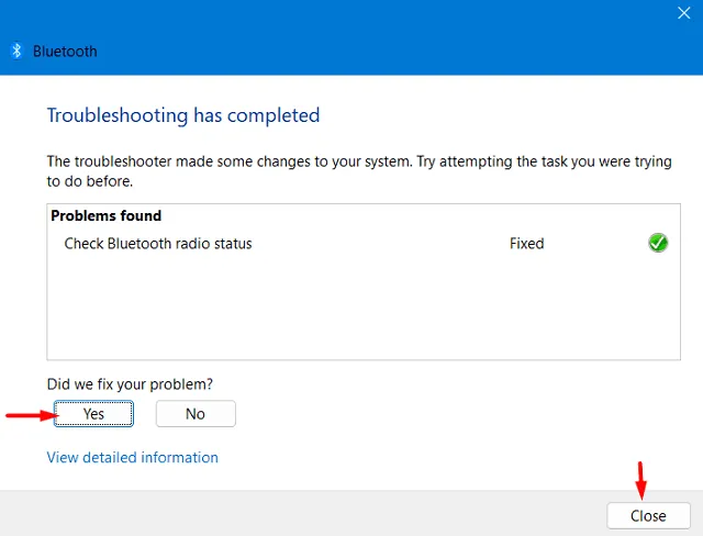 Risoluzione dei problemi relativi al Bluetooth su Windows 11