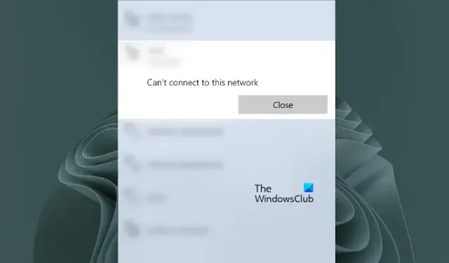 Windows 11/10 で 5GHz WiFi に接続できない