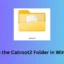 Comment purger le dossier Catroot2 dans Windows 11