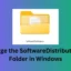 如何清除 Windows 11 上的 SoftwareDistribution 文件夾