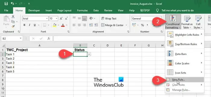 Mise en forme conditionnelle dans Excel