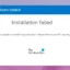 Behebung des Fehlers „Installation fehlgeschlagen“ bei Dell SupportAssist