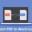Meilleur logiciel gratuit de conversion de PDF en Word par lots pour Windows 11/10