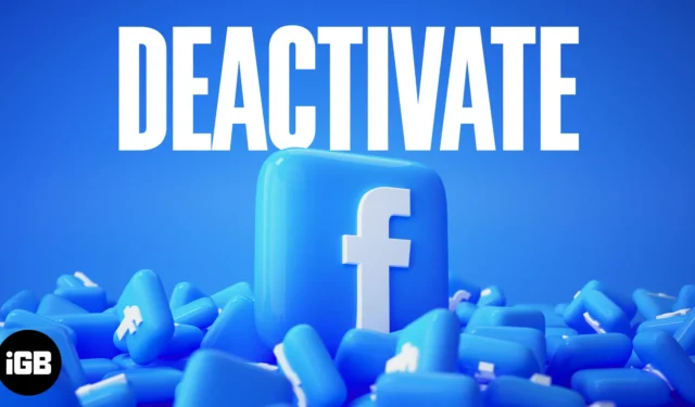Comment désactiver ou supprimer un compte Facebook (2023)