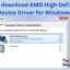 Windows 11/10용 AMD High Definition 오디오 장치 드라이버를 다운로드하는 방법