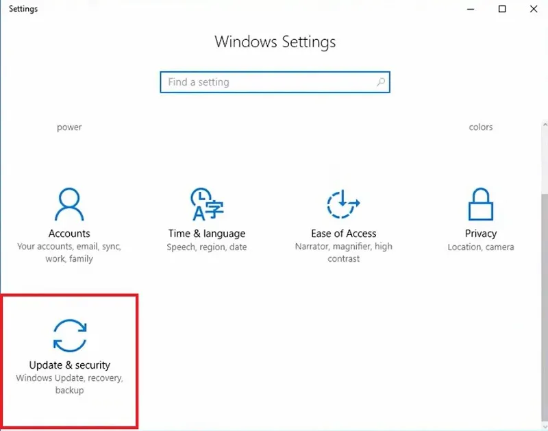Cómo restablecer de fábrica la actualización de Windows 10
