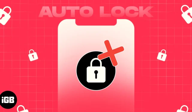 Cómo reparar el bloqueo automático de iPhone que no funciona en iOS 16