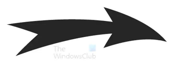 Illustrator で矢印を作成する方法 - arrow_standard の例