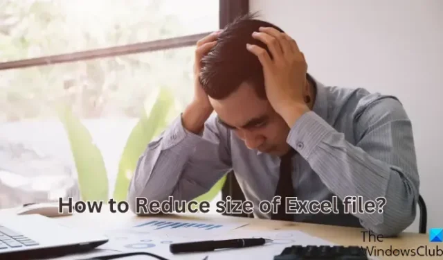 Como reduzir o tamanho do arquivo do Excel?