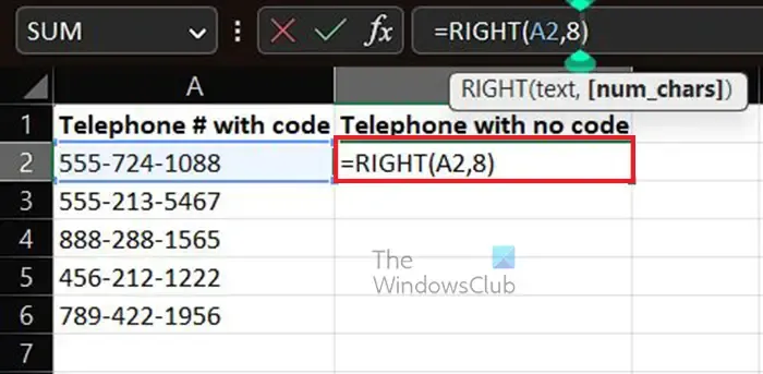 Como remover números no Excel da esquerda - Fórmula