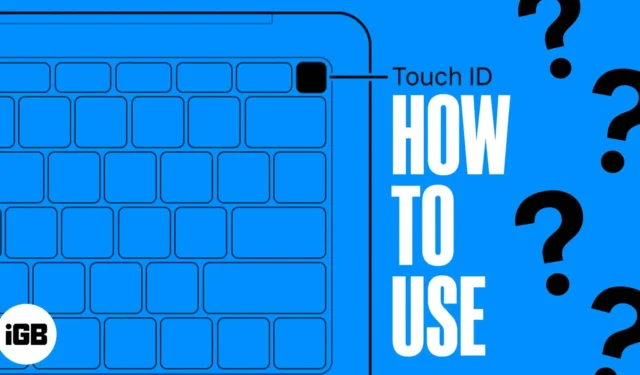 Mac の macOS Ventura で Touch ID を設定して使用する方法