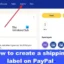 Een verzendlabel maken op PayPal