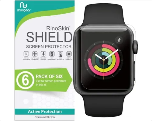 RinoGear screenprotector voor Apple Watch