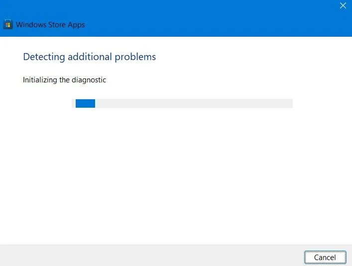 Extra problemen detecteren in de probleemoplosser voor Windows Store-apps.