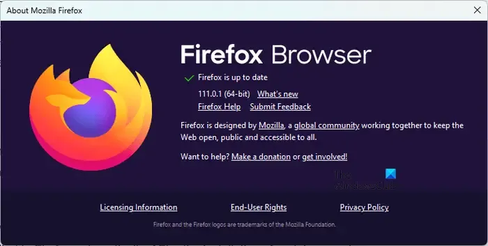 Aggiorna Firefox
