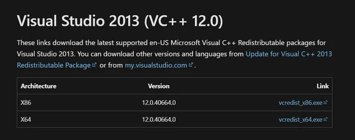 Descarga de Visual Studio 2013