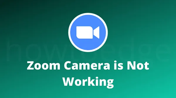[Resuelto] Zoom Camera no funciona en Windows 11/10