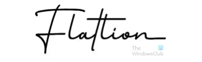10 meilleures polices de calligraphie Canva - Flatlion - Police