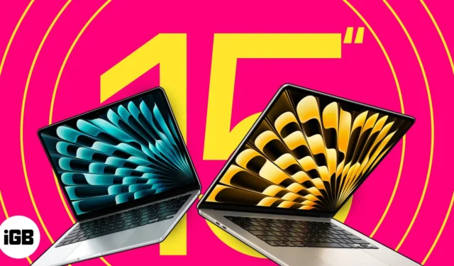 15-inch MacBook Air prijs, batterijduur, processor en beeldscherm